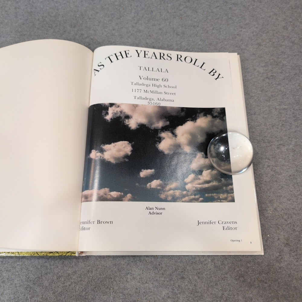 Talladega High School Tallala 1997 Yearbook Volume 60 Alabama Hardcover - Picture 3 of 3